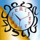 Radiant Clock ScreenSaver screenshot